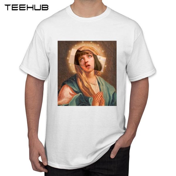 

teehub богородица футболки смешные goddamn mia отпечатано с коротким рукавом tshirts summer hip hop повседневный топы тис спорта с капюшоном