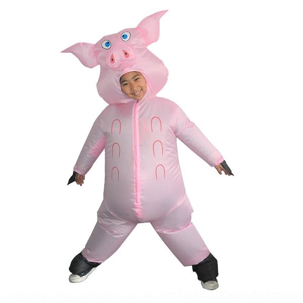 

5pkaz masquerade pig children's clothingprop cosplay prop costumeanimal masquerade performance props children's pig cosplay inflat