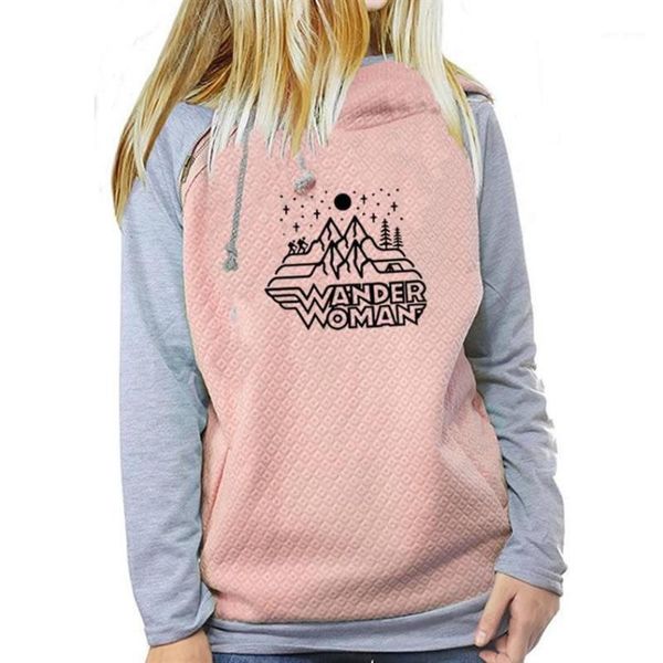

pattern letters print zipper decoration hoodies for women kawaii hoodies sweatshirt femmes pockets female harajuku1, Black