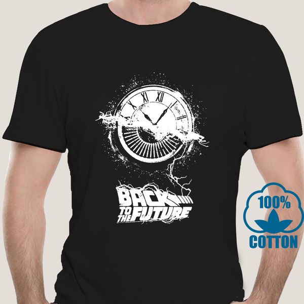 

0086a back to the future movie wheel of time licensed cool casual pride men new loose sport hooded sweatshirt hoodie t shirt