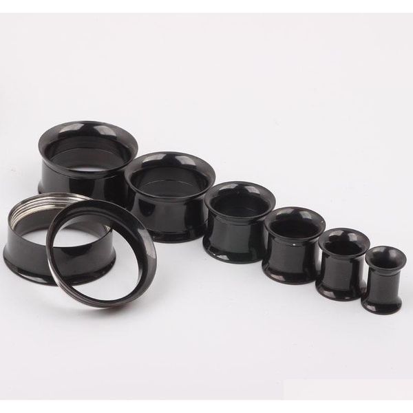

freight ,body jewelry internally flesh tunnel ear plug ear piercing 50pc jllals home003, Silver