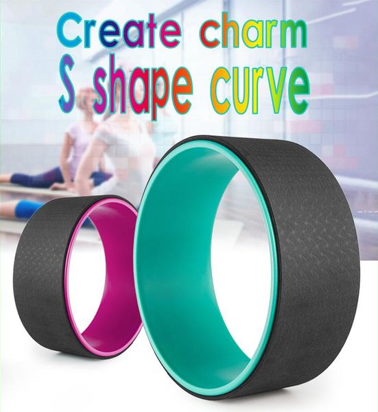 

accessories yoga wheel strongest & most comfortable prop wheel, perfect accessory for stretching and improving backbends