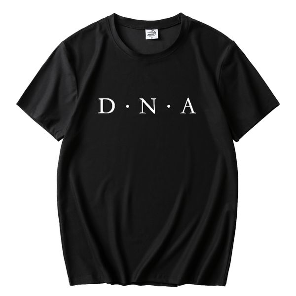 

new fashion dna letter print streetwear sport casual tshirt short sleeve trendy design tees sport hooded sweatshirt hoodie men t shirt