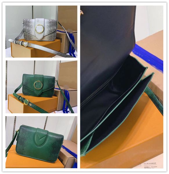 

original new fashion designer luxury handbags purses vintage bag women brand classic genuine leather diagonal shoulder bags #33