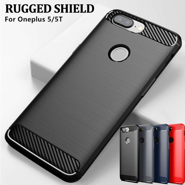 

why - silicone rubber sheath of oneplus 5t 5, silicone rubber soft carbon fiber shockproof sheath of oneplus 5, smooth shell 6.01