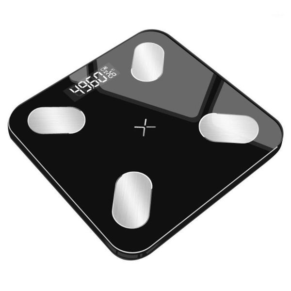 

smart scales home bathroom health monitor digital display usb rechargeable bluetooth body fat scale bmi portable composition analyzer1