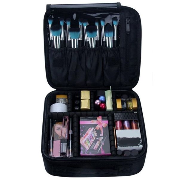 

travel makeup, suitcase, cosmetic bag storage bag, portable artist storage bag