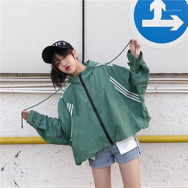 

women's jackets women's hooded patchwork long sleeve clothing multicolor beam waist coats female casual windbreaker eu size1, Black;brown
