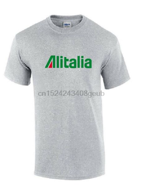 

alitalia retro red green logo italian airline geek sport gray sleeve t-shirt sport hooded sweatshirt hoodie