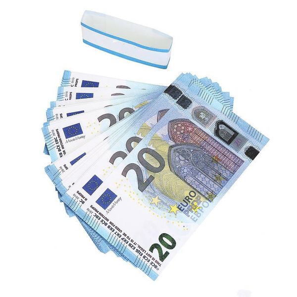 

wholesale prop banknote play 20 euros bills fake money counting kids money for movie film video shooting
