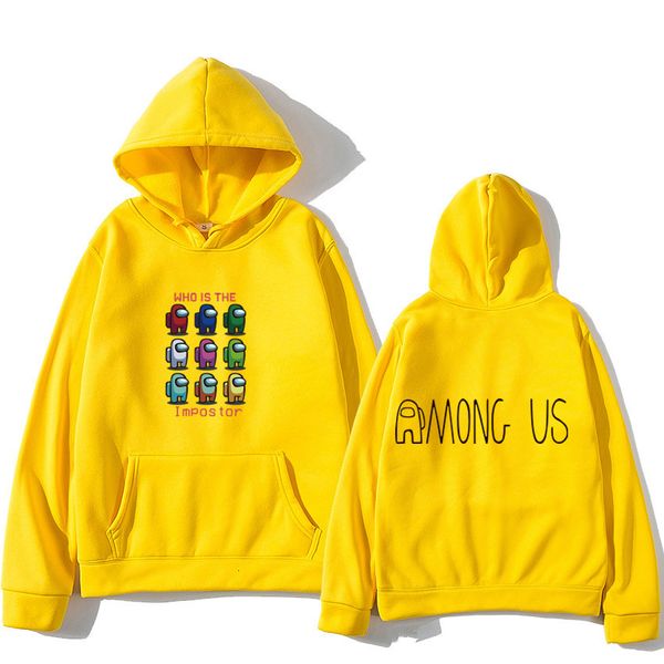 

2021 Winter New Game Hoodies Men Hip Streetwear Pullover Sweatshirt Us Hoodie Man Women Harajuku Clothes VXPG, Black