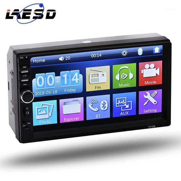 

2 din car radio resistive touch screen stereo car mp5 player with remote control and user manual 2din multimedia player1