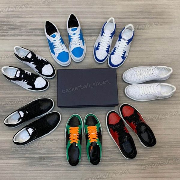 

2021 new men luxurys designers b02 b22 mens white leather casual sneaker low sneakers speed trainer lace up mx9520, Black