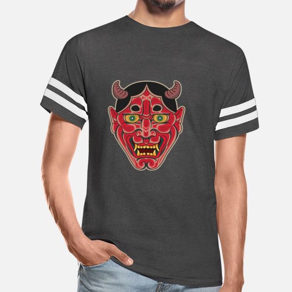 

hannya маска тенниска crewneck ретро горячее tracksuit толстовка толстовка