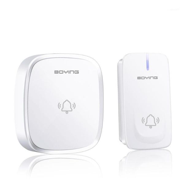 

doorbells wireless doorbell no battery smart chime self-generating home security 58 songs waterproof transmitter receiver door bell1