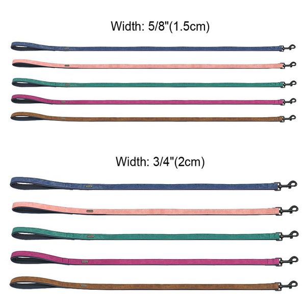 

dog leash harness leather lead pet dog puppy walking running leashes training rope belt for small medium large dogs pet sqcehx
