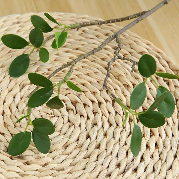 

branches leaves home floral eucalyptus plastic mini accessories plants flower outdoor wedding decoration arrangement artificial jllntz