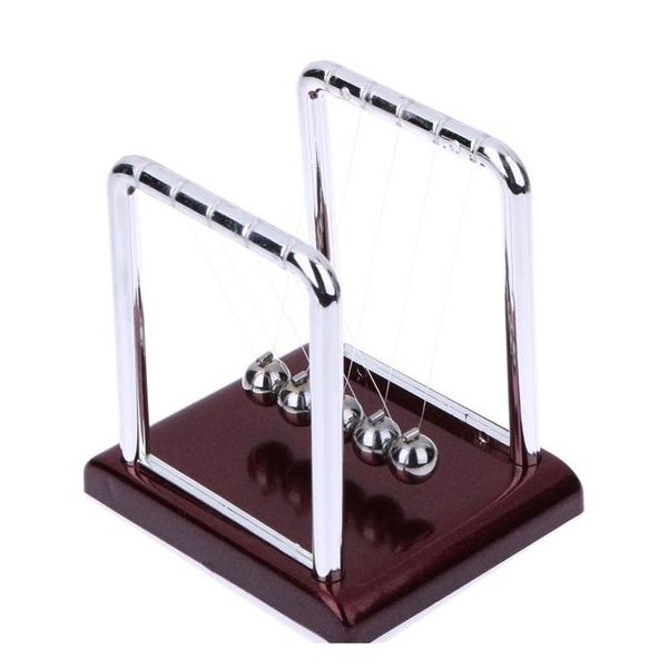 

wholesale- new design early fun development educational desk toy gift newtons cradle steel balance ball physics science