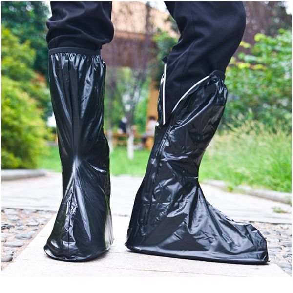 

high rain boots 2020 new thick black non-slip wear-resistant bicycle motorcycle riding outdoor safety shoe cove jllkzr