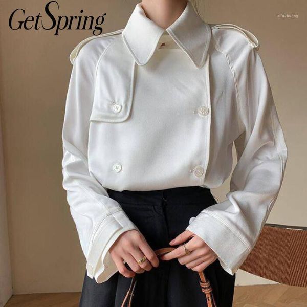 

getspring women shirt white vintage woman blouses shirts long sleeve casual loose women bloues 2020 fashion autumn 1