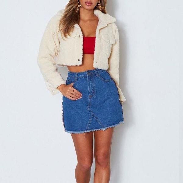 

women's jackets autumn winter buttons women coats and fashion long sleeve slim crop pockets casual jacket1, Black;brown