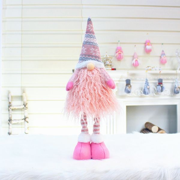 

14vf5 new products telescopic rod accessories doll ornaments telescopic rod faceless doll decorat decoration supplies santa claus window chr