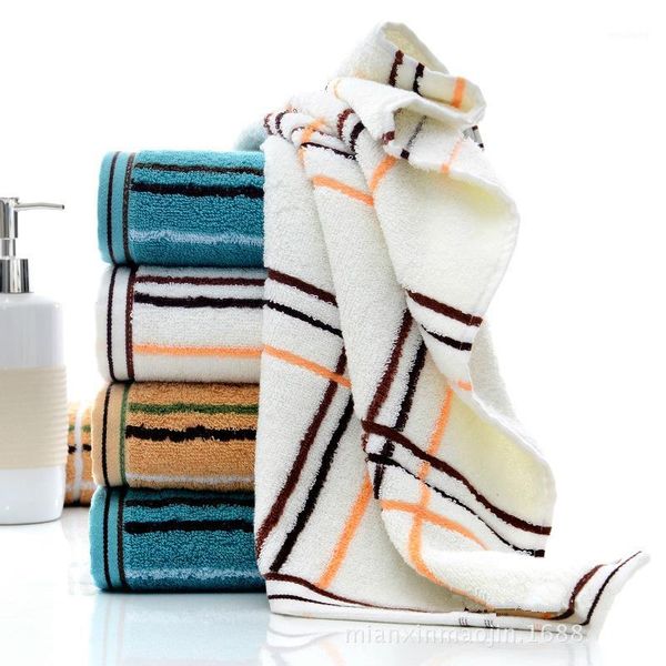 

towel 35x75cm england style color striped cotton home grooming washcloth bathroom running gym yoga sweat towels toallas1