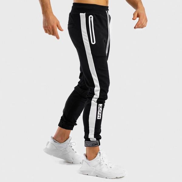 

running pants 2021 jogging men sport 353, Black;blue
