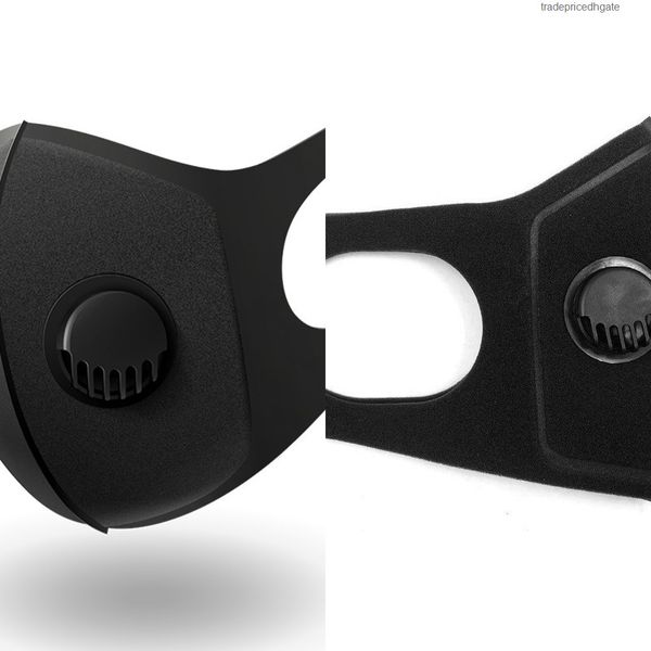 

factory4ru6pm2.5 stock coslony dustproof pollution half sponge face mouth mask with breath wide straps washable reusable muf