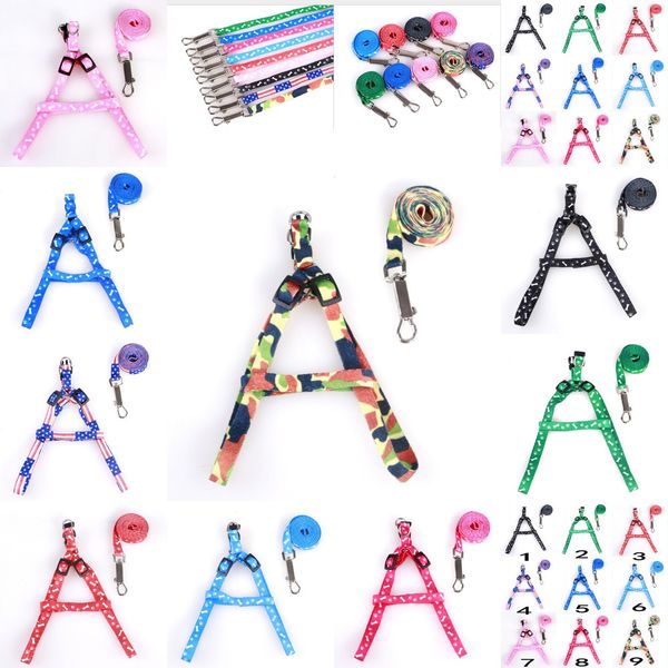 

cat leash colorful pet dog 120cm nylon lead strap rope for chihuahua small big large pets dogs daily walking training leashes 7 nloyg