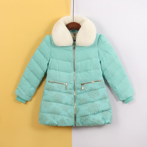 

ljacket, с серии m8down весна износа, большие волосы воротник девочек, новый тип детской утолщенной теплое пальто для зимы 2020 9vip l8, Blue;gray