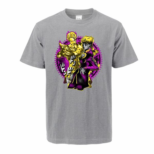 

dio giorno giovanna gold опыт 2020 summer tops тройник с коротким рукавом jojo streetwear crew neck спорта толстовка с капюшоном hoodie мужч