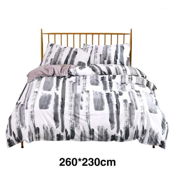 

3pcs pillow case bedroom warm soft with zipper closure home textile bedding duvet cover set comfortable washable polyester1
