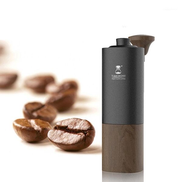 

electric coffee grinders timemore g1 upgraded version manual grinder hand stainless steel titanium coating burr grind1