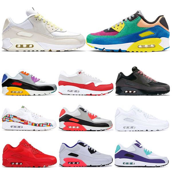 

running shoes for men viotech be true mixtape womens laser pink triple white black infrared sports sneaker trainers size 36-45