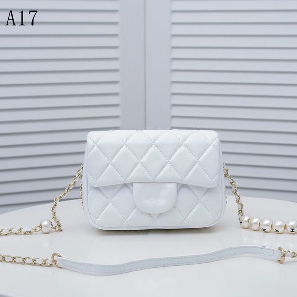 

classic handbag luxurys designers bags channel women bags fashion handbags919 pearl chain shoulder bag lambskin cross body -w25