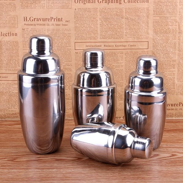 

stainless steel shaker cocktail shaker 250ml 550ml 750ml cocktail mixer wine martini drinking shaker party bar tool ocean ship hha1659