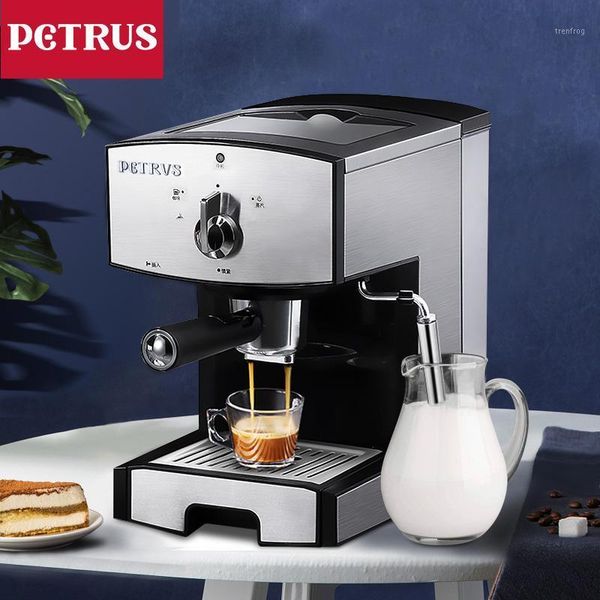 

coffee roasters petrus pe3360 espresso machine built-in milk frother20bar pump system makers 850wcoffee machines 220-240v 50hz1