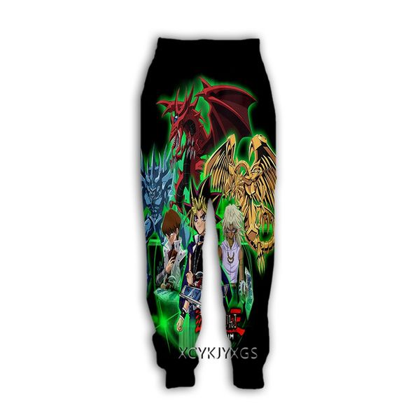 Anime Yu-Gi-Oh stampa 3D abbigliamento causale nuovi pantaloni moda uomo donna giacca A498