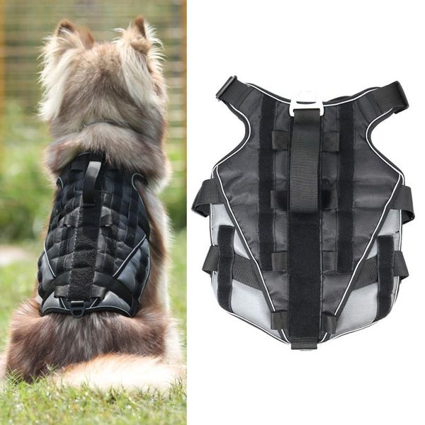 

durable dog harness medium and large dogs training pad pets vests harnesses outdoor dogs product harness winter removable