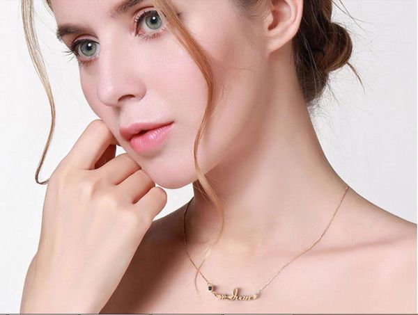 

dylan name necklace , custom name necklace for women girls friends birthday wedding christmas mother days gift, Silver