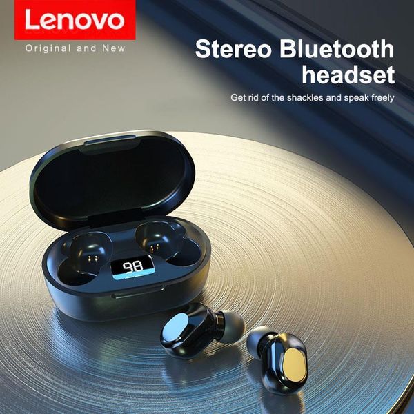 

2020 lenovo xt91 qt81 tws earphone wireless bluetooth 5.0 300mah ai control gaming headset stereo bass with mic noise reduction