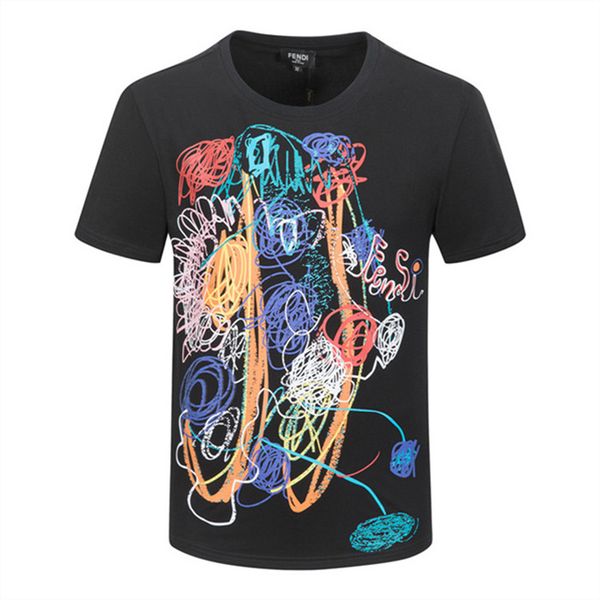 

fashion mens designer t shirt summer letter prints short sleeve couples tees poloasian code m-3xl vm, White;black