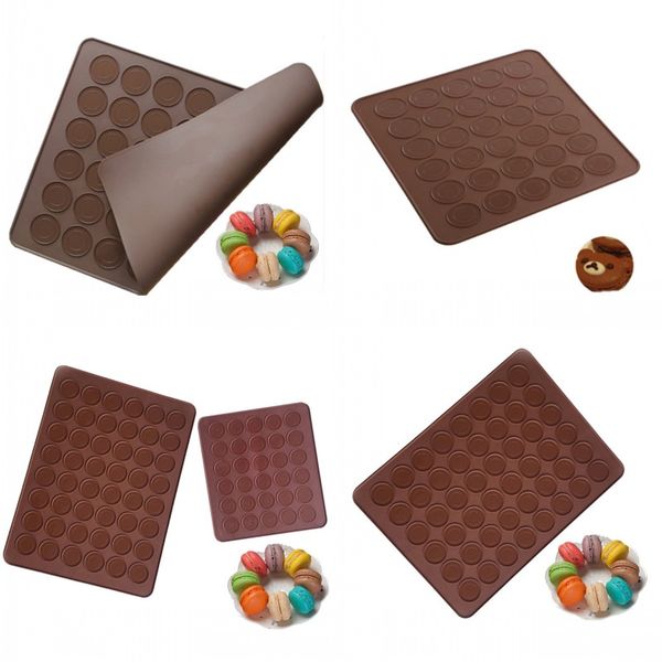 

solid color silicone mold 30 hole 48 holes chocolates biscuits molds simplicity household mould baking tools 4 4jm2 p2