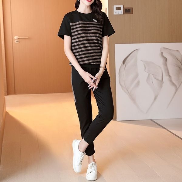 

qivxq досуг короткого костюм женщины случайное две piecesports спорт 2020 лета новых модные бренд двухсекционного сокращение стиля возраст к, Gray