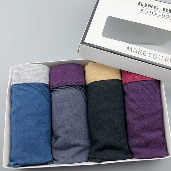 

2020 подарочные коробки мужское белье горячий продавать нижнее белье мужские хлопок боксер шорты середине талии спортивные дышащие шорты с п