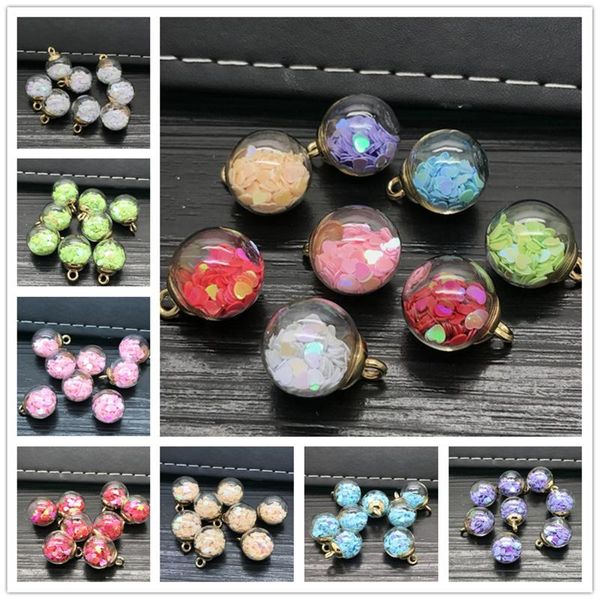 

new 15mm 8шт многофункциональный прекрасный кулон любовь бусы цепи ожерелье женщин ювелирные изделия, Bronze;silver