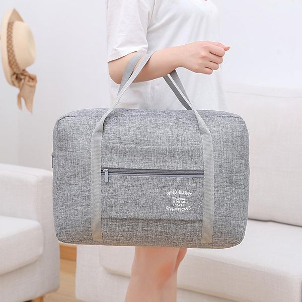 

duffel bags waterproof luggage storage bag organizer packing business travel handbag men weekend shoulder organiser1
