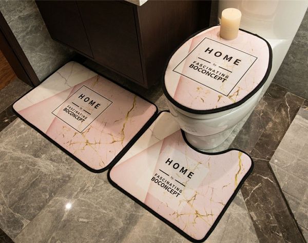 

letter designer toilet seat covers sets indoor door mats u mats sets eco friendly bathroom creative accessories