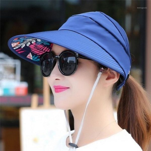 

wide brim hats women bucket hat - summer fishing fisher beach festival sun cap protection polyester casual lady hats1, Blue;gray